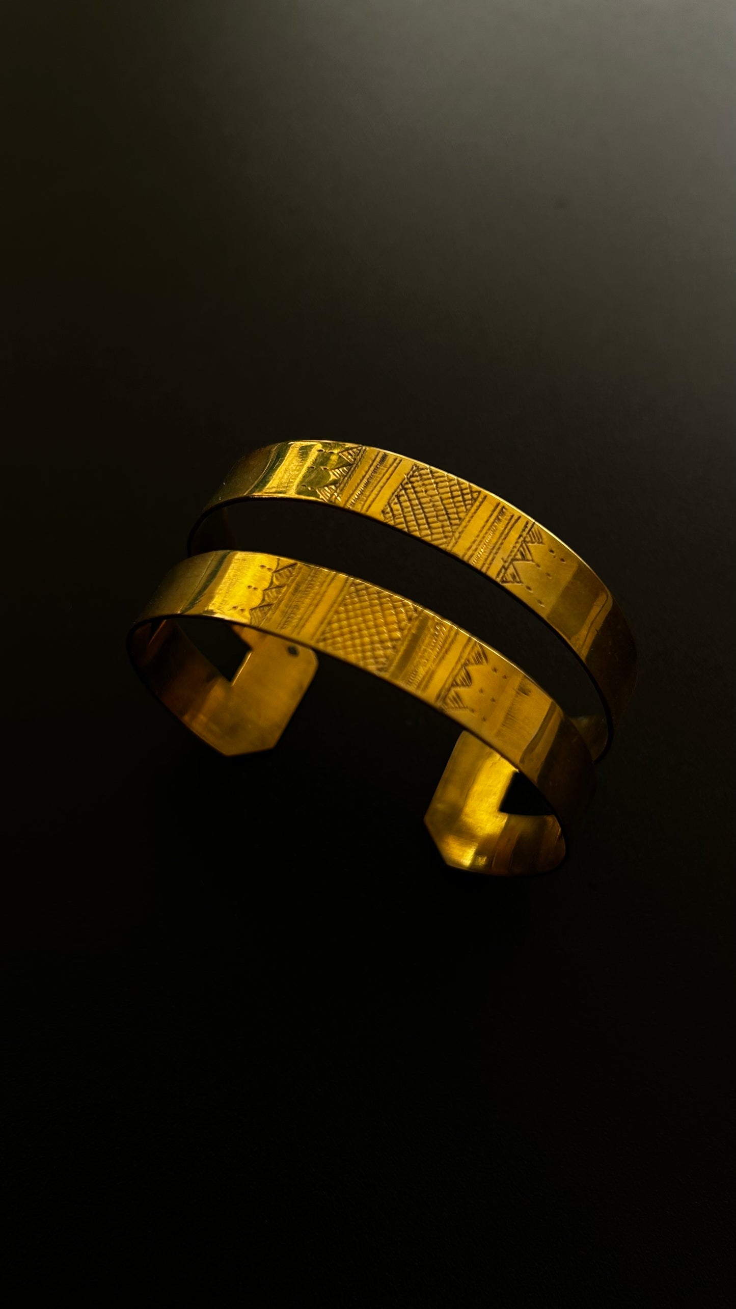 Bronze tuareg bracelet - Mina