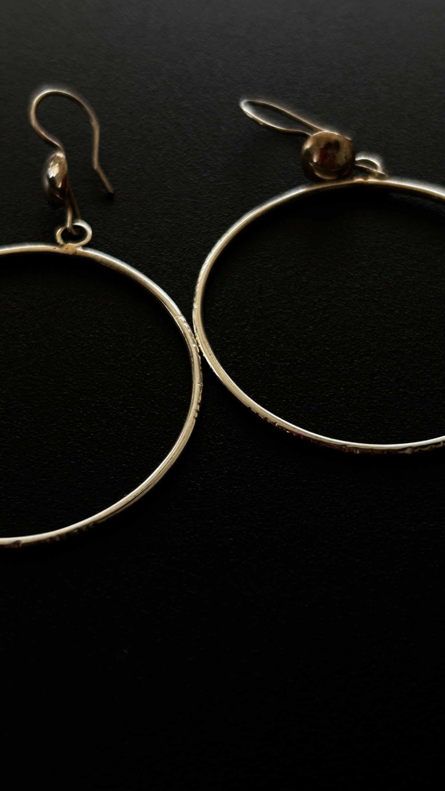 Silver tuareg earrings - Créoles