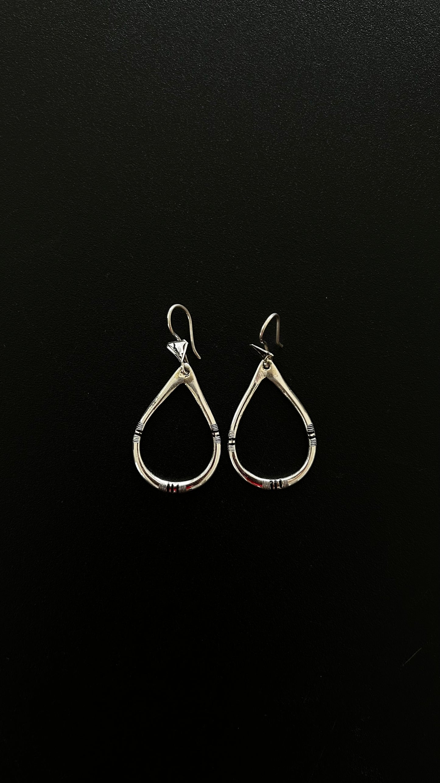 Silver tuareg earrings - Lula