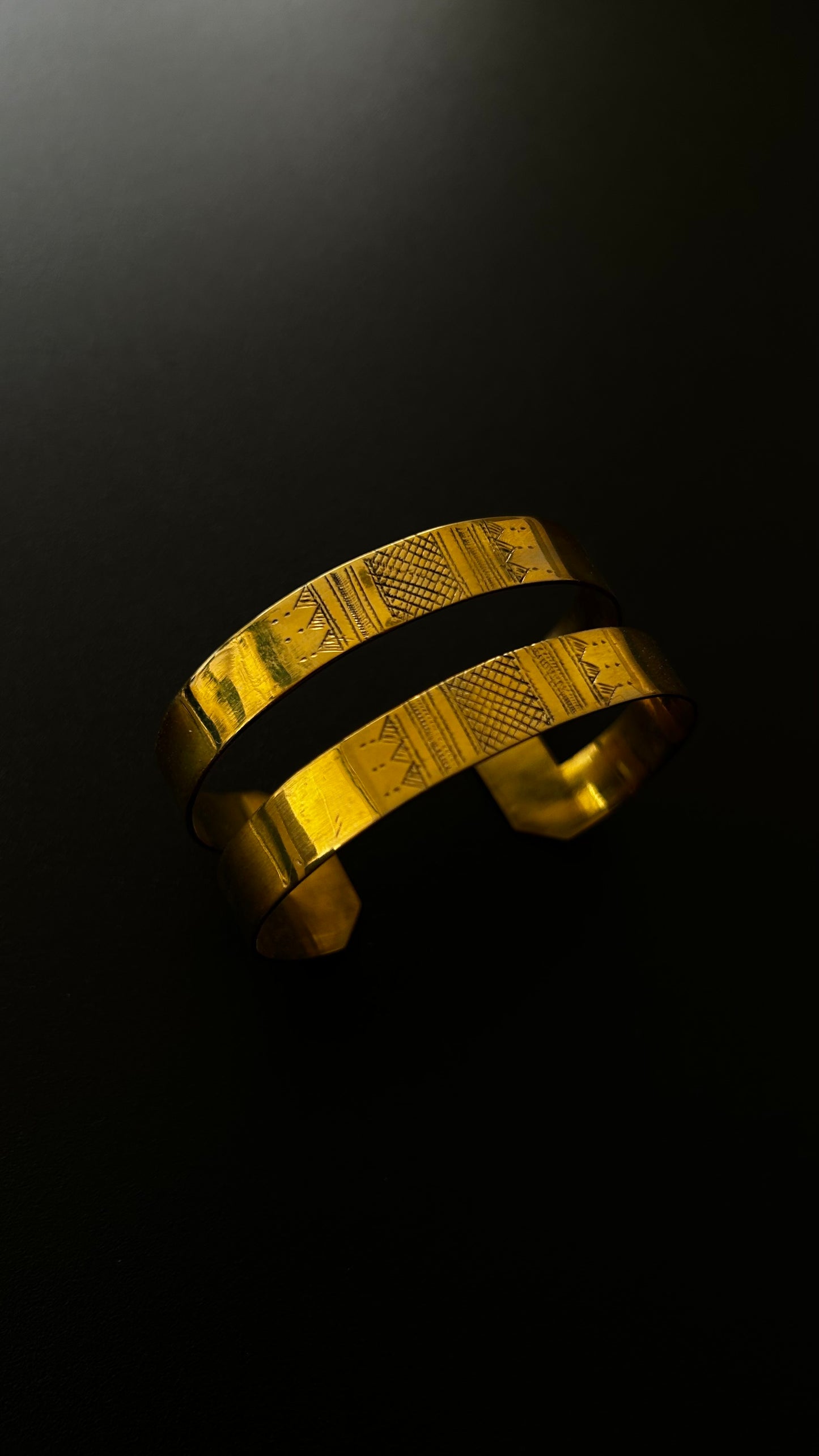 Bronze tuareg bracelet - Mina