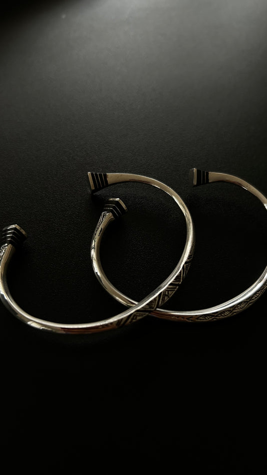 Tuareg silver bracelet